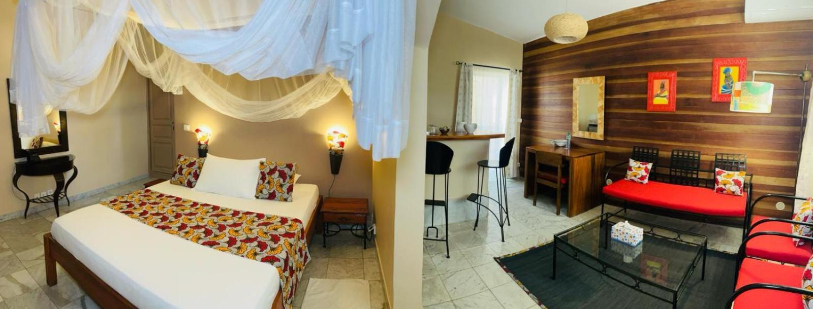 Le Lodge Des Almadies Dakar Bagian luar foto